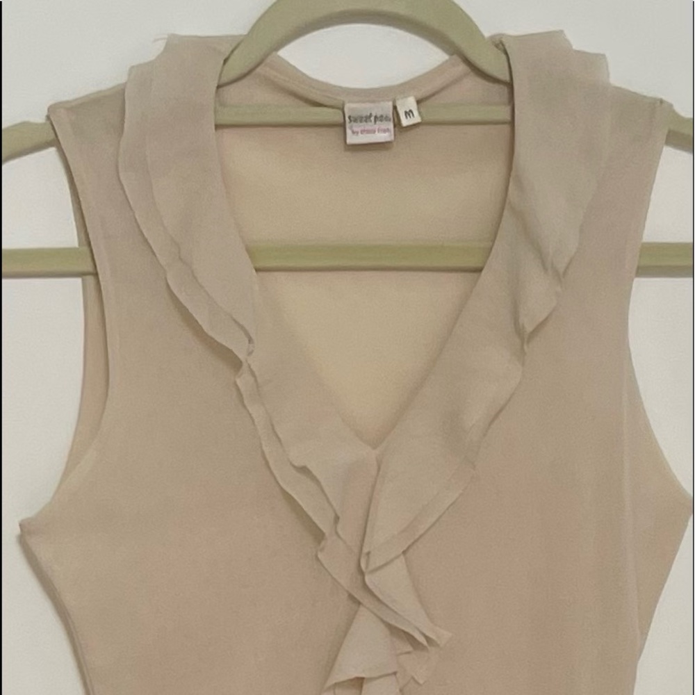Anthropologie netted tank top - Picture 2 of 6